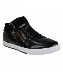 Vostro Weaver Black Men Casual Shoes - VCS1066-40